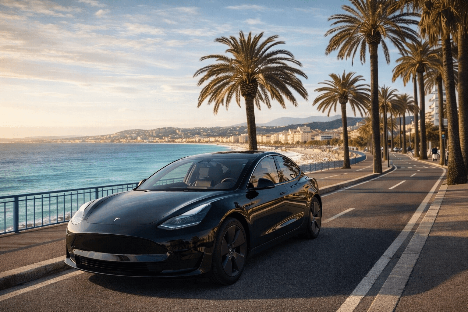 Tesla électrique premium pour activité VTC